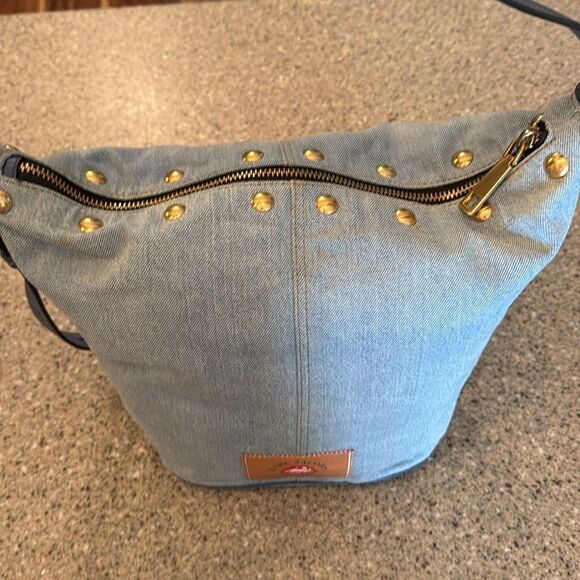 MARC JACOBS The Denim Sling Convertible Handbag - Picture 9 of 16